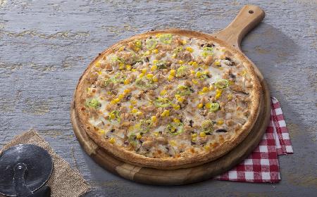 Kubańska pizza z kurczakiem - pomysł na dietetyczny obiad