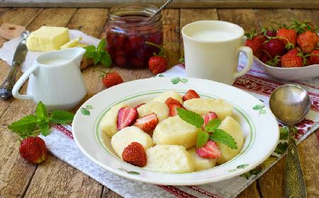 Fit kluski leniwe z menu beszamel
