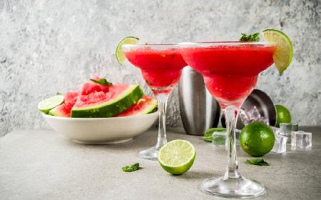 Arbuzowa margarita z 3 składników: orzeźwiający slush drink na lato