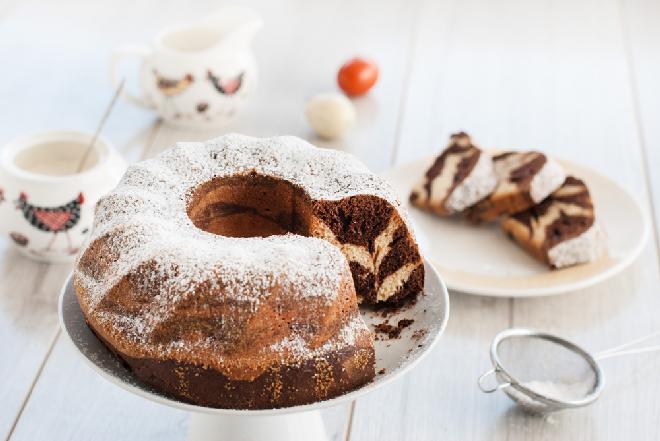 Babka marmurkowa - przepis Gai Kuroń