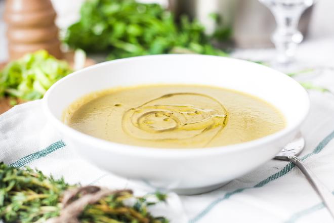 Zupa oliwkowa z menu beszamel